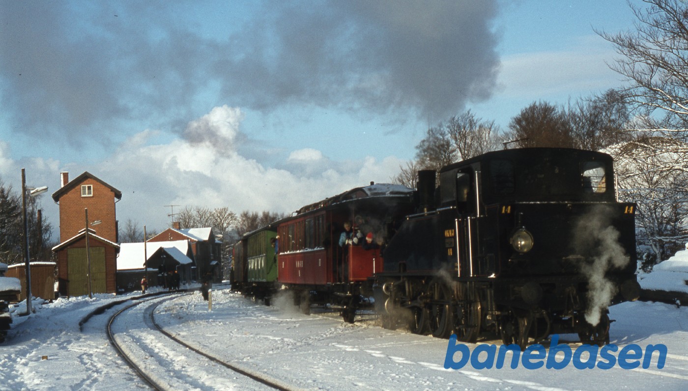 Juletoget ankommet til Kagerup spor 2 Juletoget ankommet til Kagerup spor 2