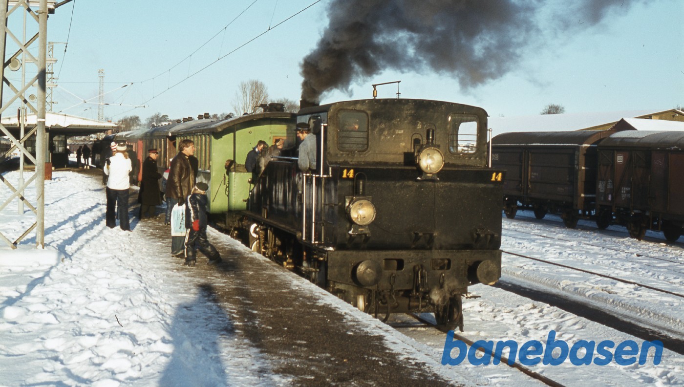 Juletoget ankommet til Hillerød spor 4 Juletoget ankommet til Hillerød spor 4