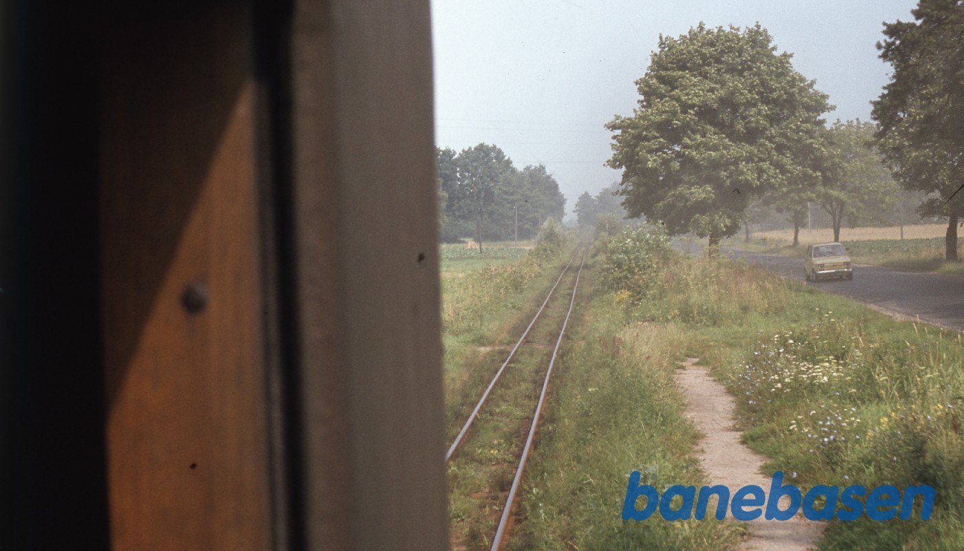 Bagskud ud langs banen mellem Pultusk og Winnica Bagskud ud langs banen mellem Pultusk og Winnica