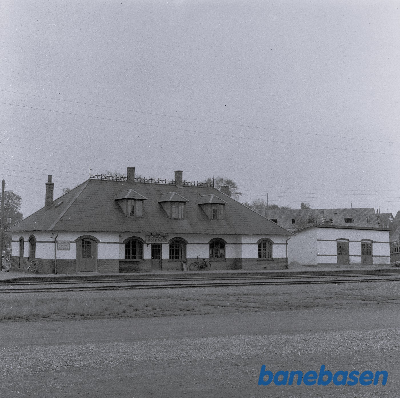 Vordingborg Slotsstation set fra jernbanen Vordingborg Slotsstation set fra jernbanen