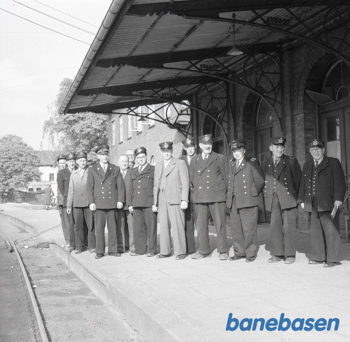 Gruppebillede af personalet på Odense syd stationn Gruppebillede af personalet på Odense syd stationn