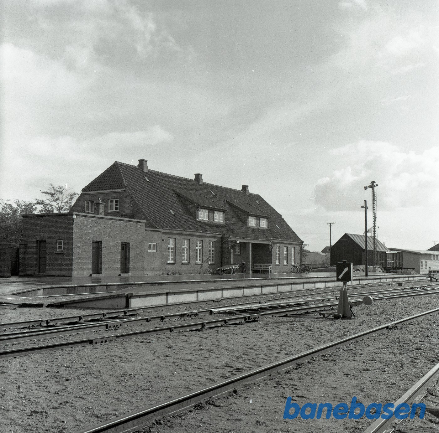 Holstebro Syd set fra jernbanen Holstebro Syd set fra jernbanen