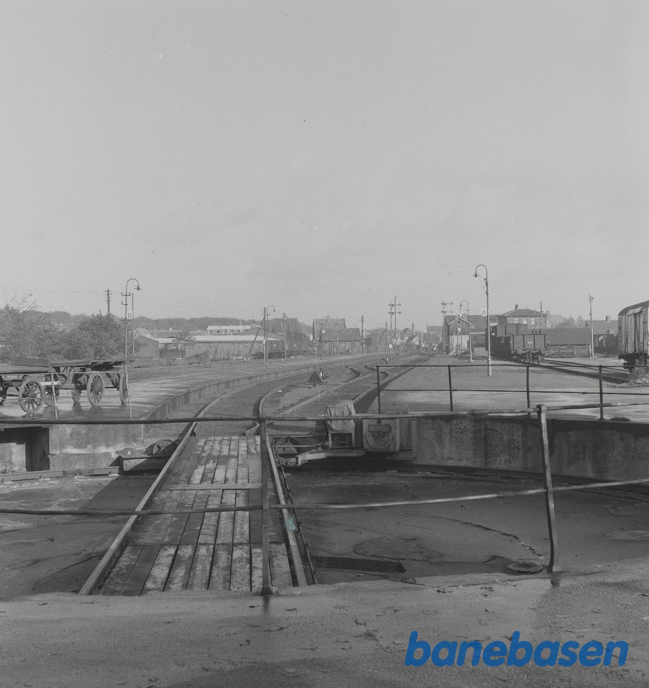 Udsigt over Frederikshavn station Udsigt over Frederikshavn station