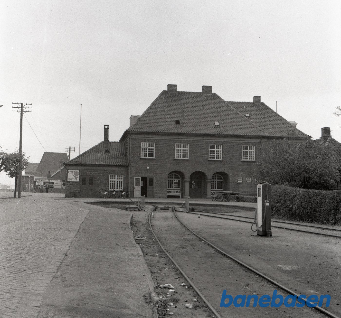 Stubbekøbing station set fra jernbanen Stubbekøbing station set fra jernbanen