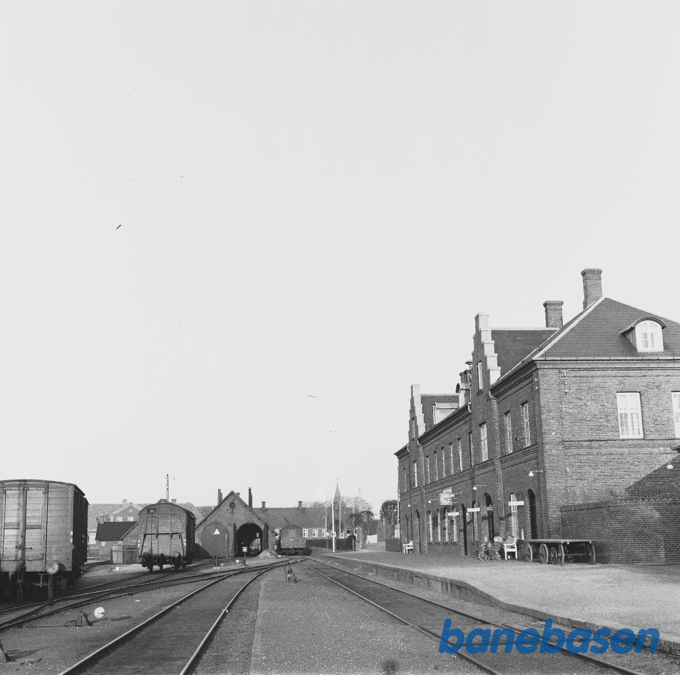 Lemvig station set fra Jernbanen Lemvig station set fra Jernbanen