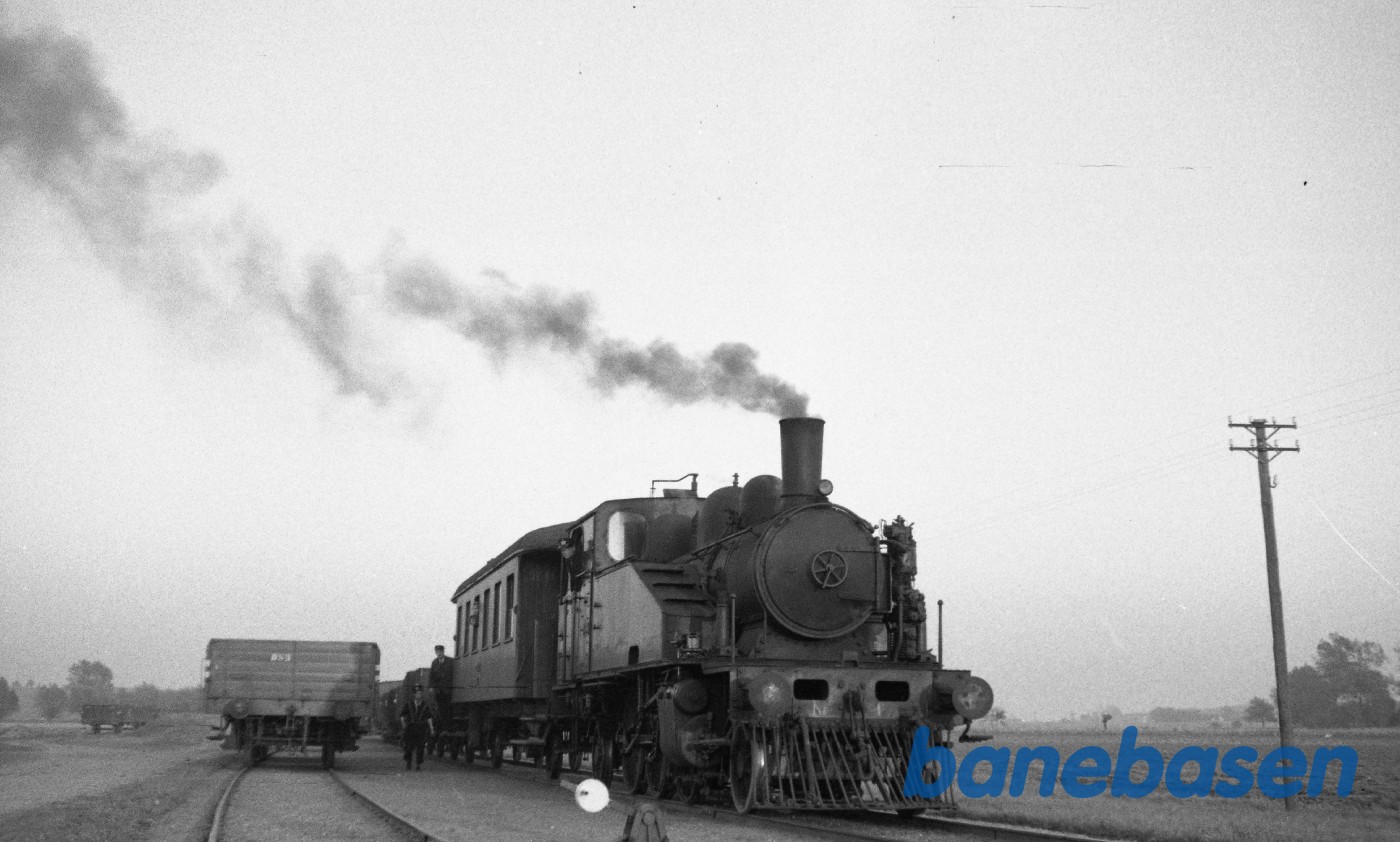 OMB 1 rangerer med godstog til Odense OMB 1 rangerer med godstog til Odense
