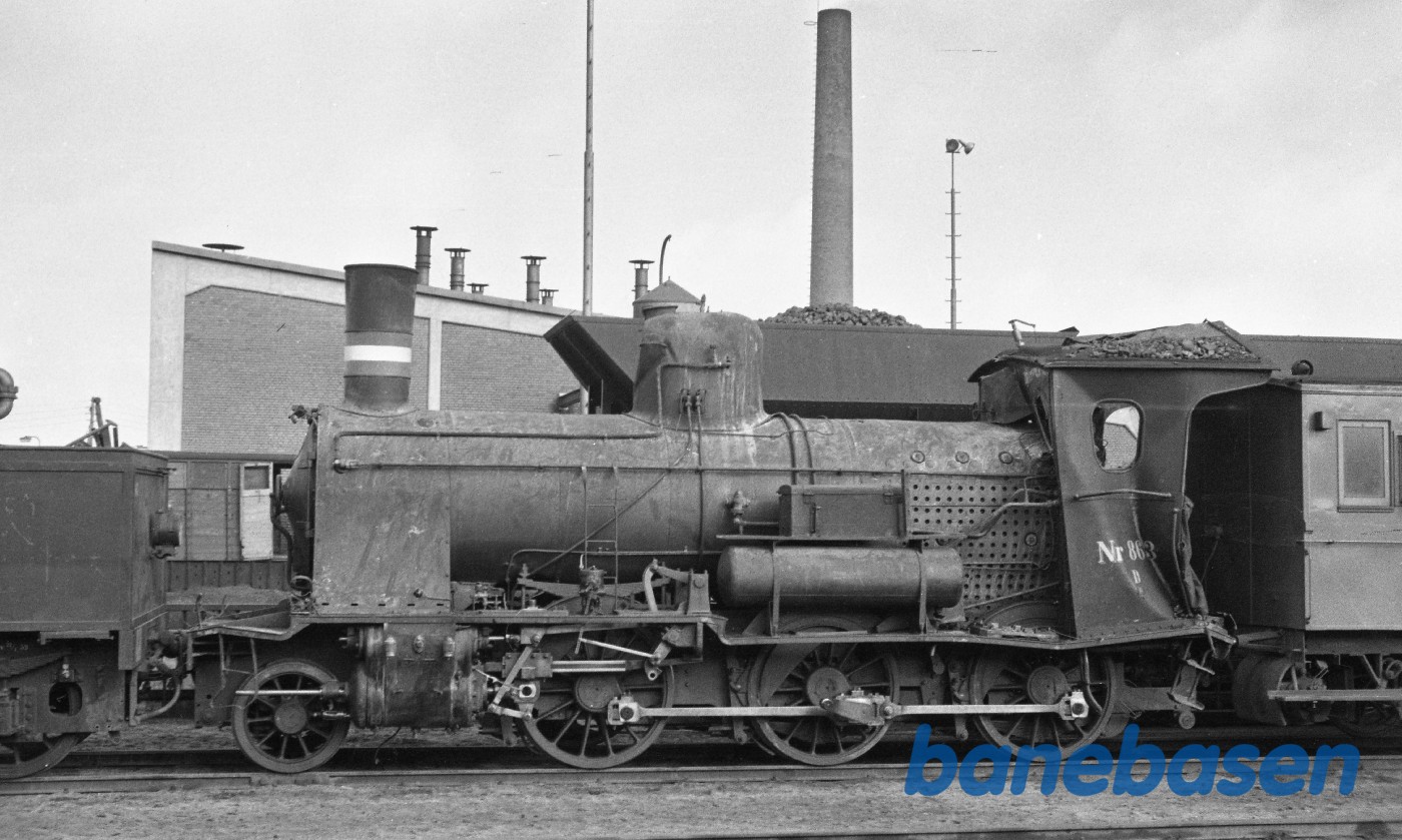 D 863 uden tender efter havari i Holmstrup D 863 uden tender efter havari i Holmstrup