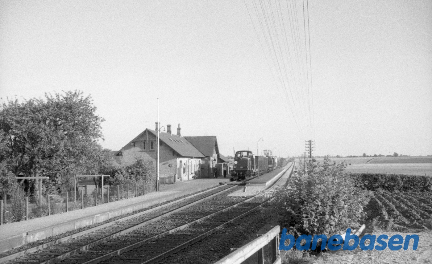 MT 155 med godstog fra Svendborg MT 155 med godstog fra Svendborg