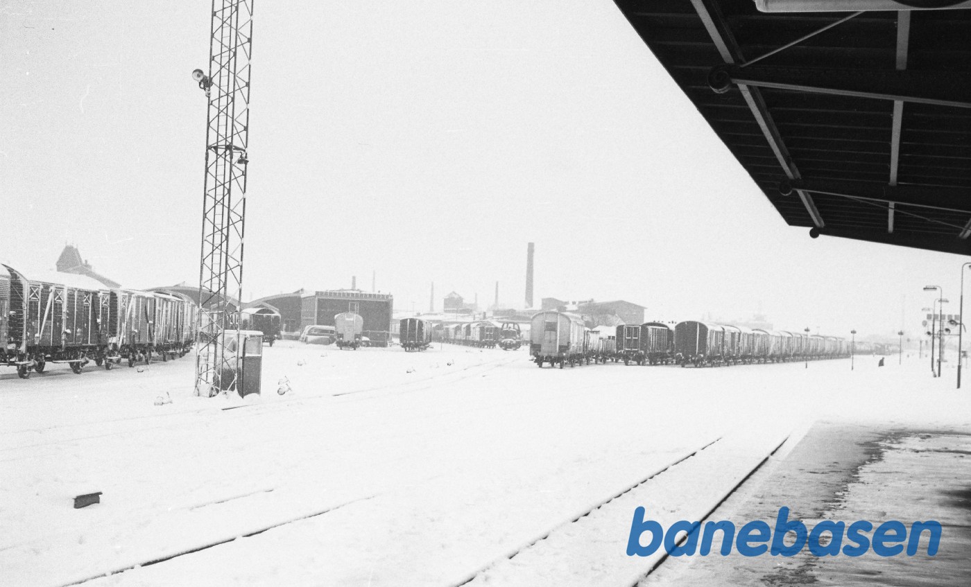 Gods-terræn i snevejr Gods-terræn i snevejr