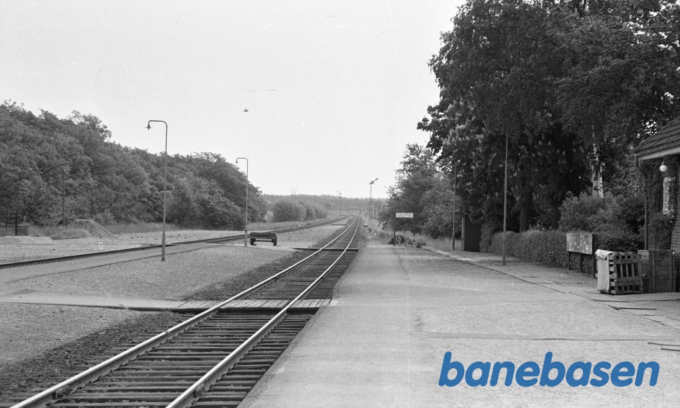 Gelsted station, set mod Odense Gelsted station, set mod Odense