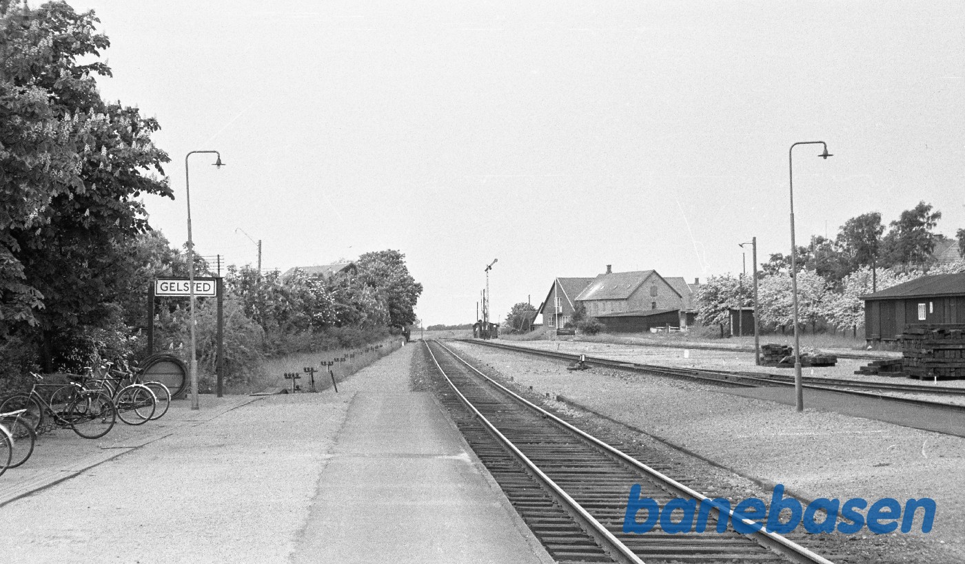 Gelsted station, set mod Fredericia Gelsted station, set mod Fredericia
