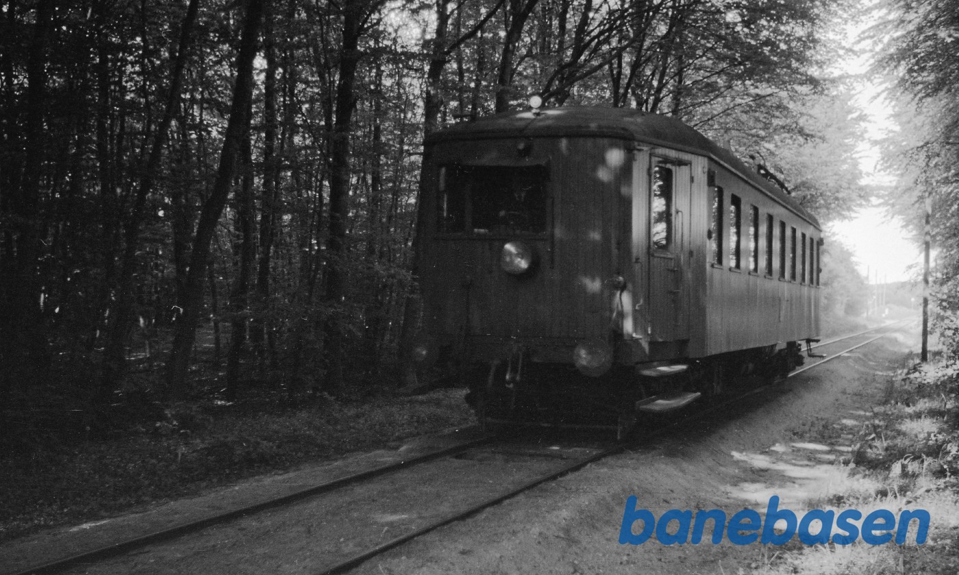 MH-motorvogn fra Bogense, kort før Brenderup MH-motorvogn fra Bogense, kort før Brenderup