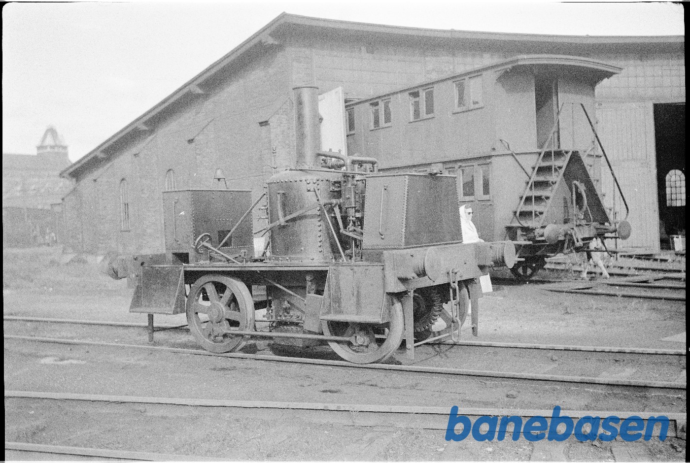 Visning af museumskøretøjer ved/i remise Visning af museumskøretøjer ved/i remise