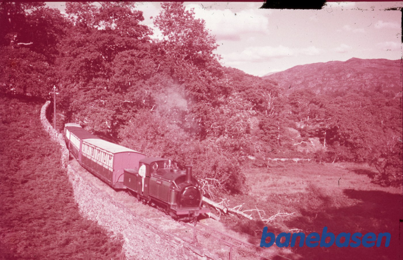 Ffestiniog Rhyd Rly undervejs Ffestiniog Rhyd Rly undervejs