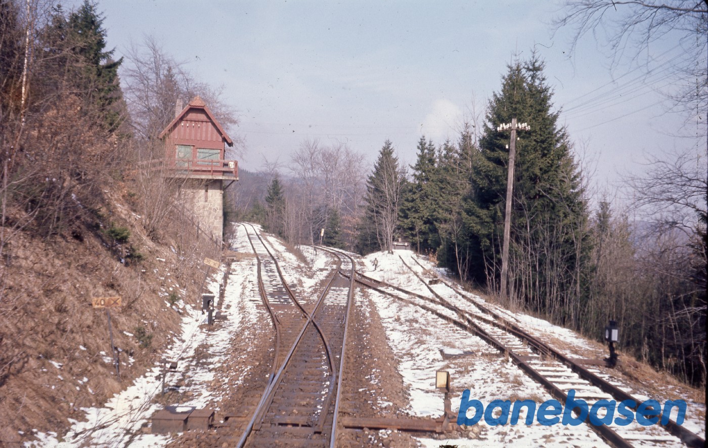 Sidespor samt godsspor og signalhytte Sidespor samt godsspor og signalhytte