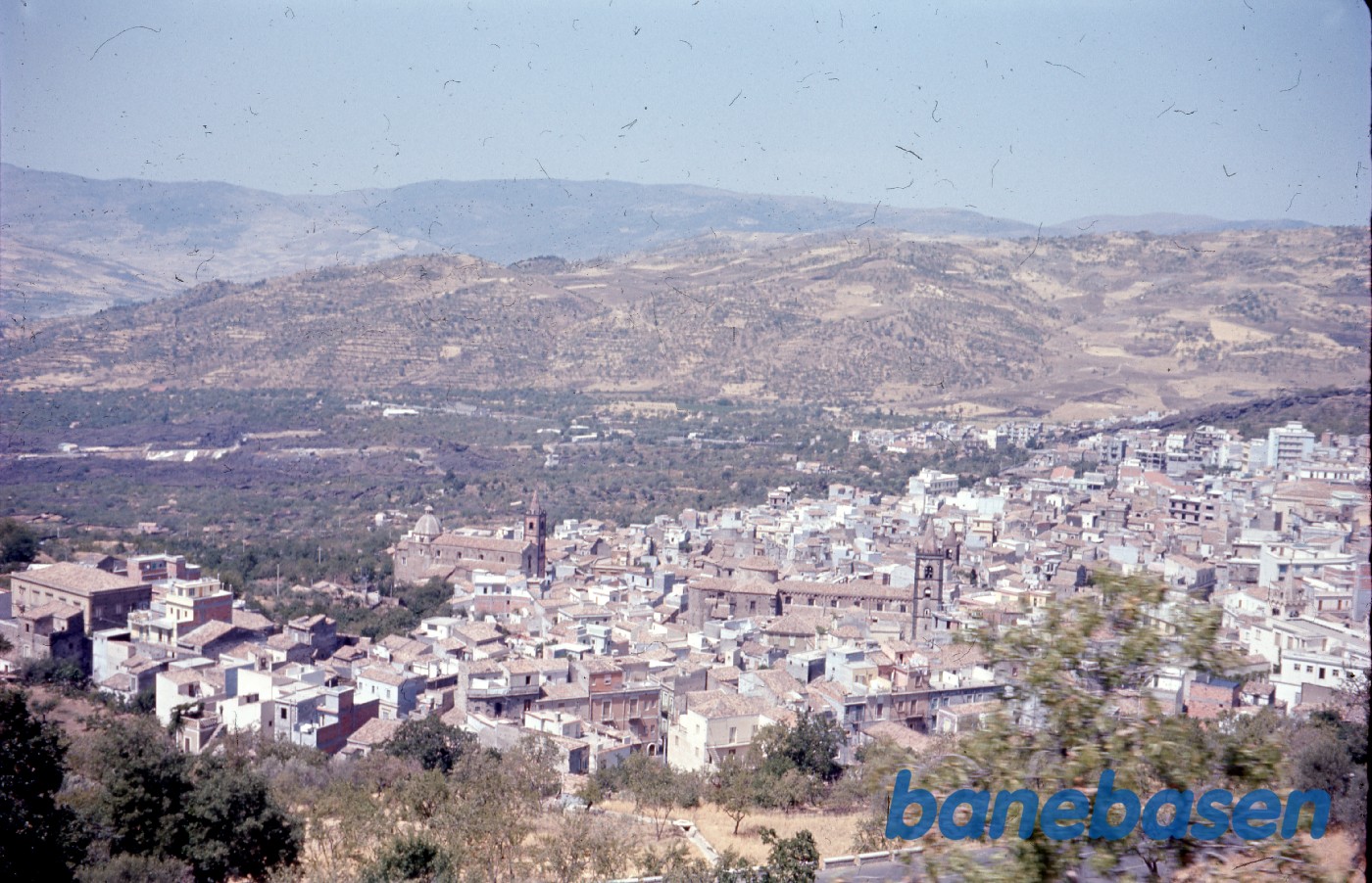 Udsigten fra FCE-toget Udsigten fra FCE-toget