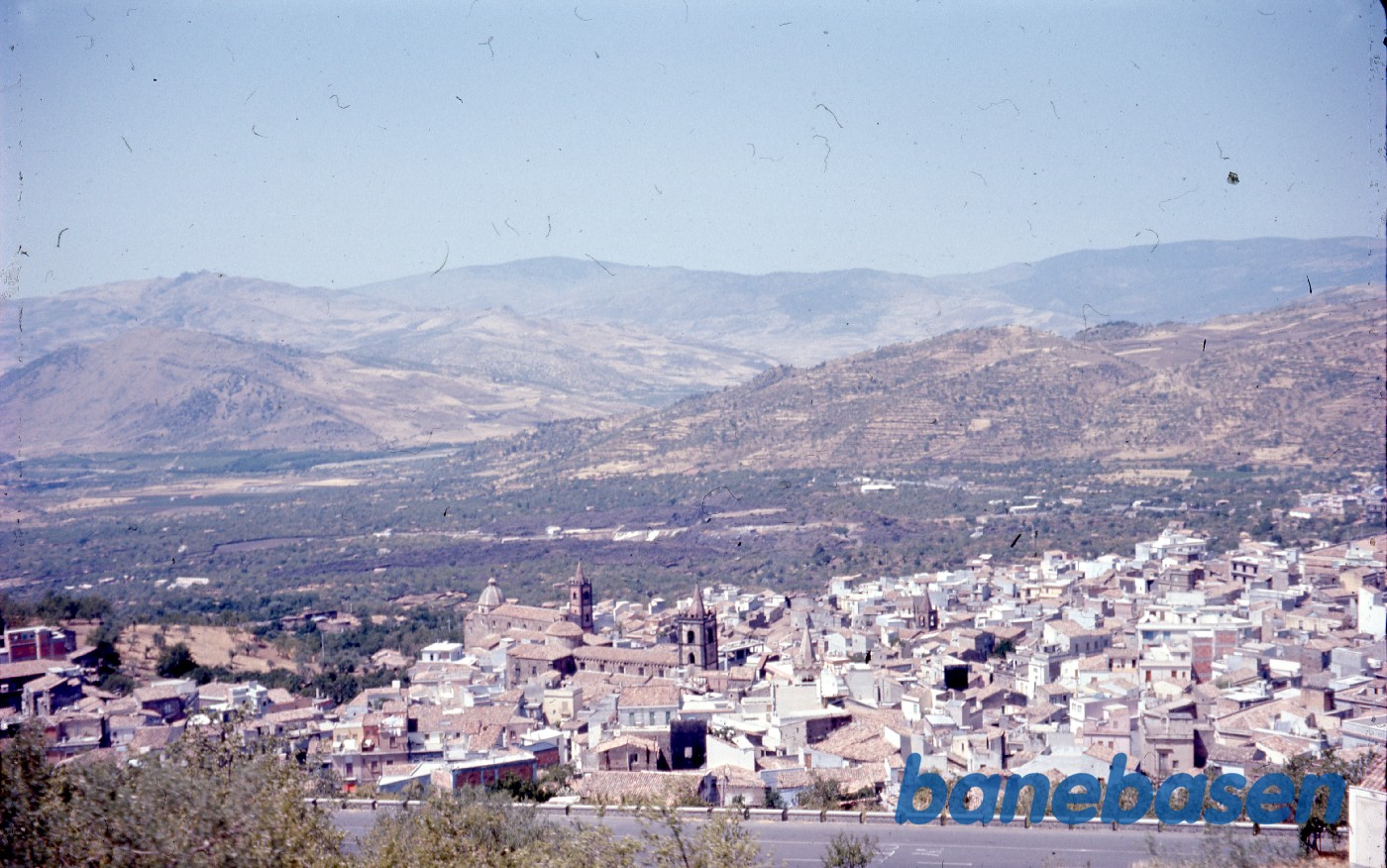 Udsigten fra FCE-toget Udsigten fra FCE-toget