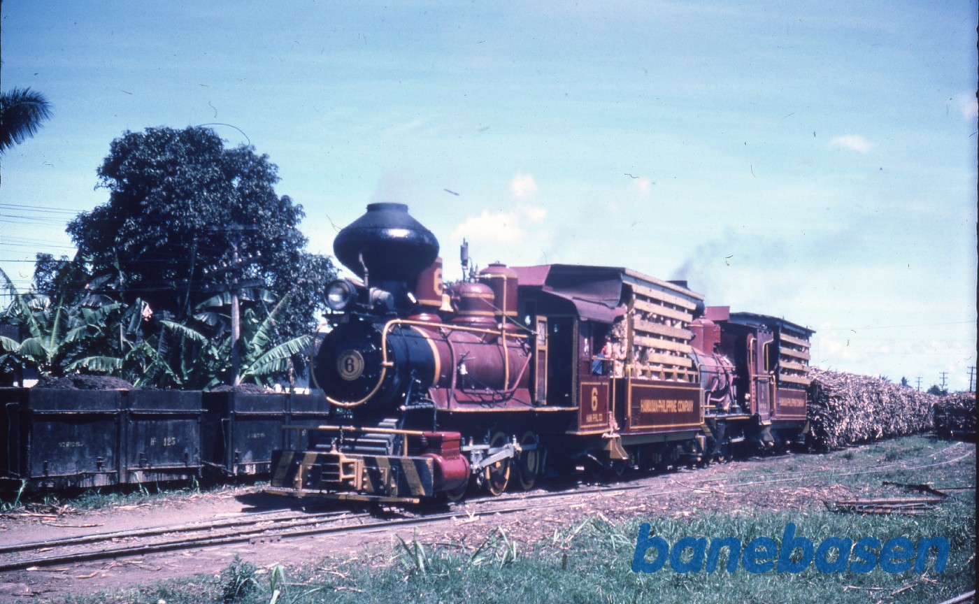 Et godstog med sukkerrør Et godstog med sukkerrør