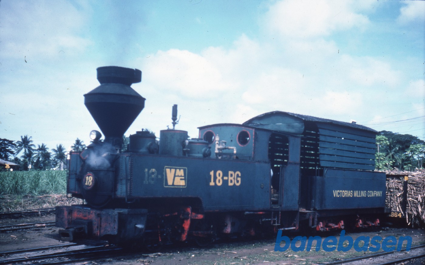 Et godstog med sukkerrør Et godstog med sukkerrør