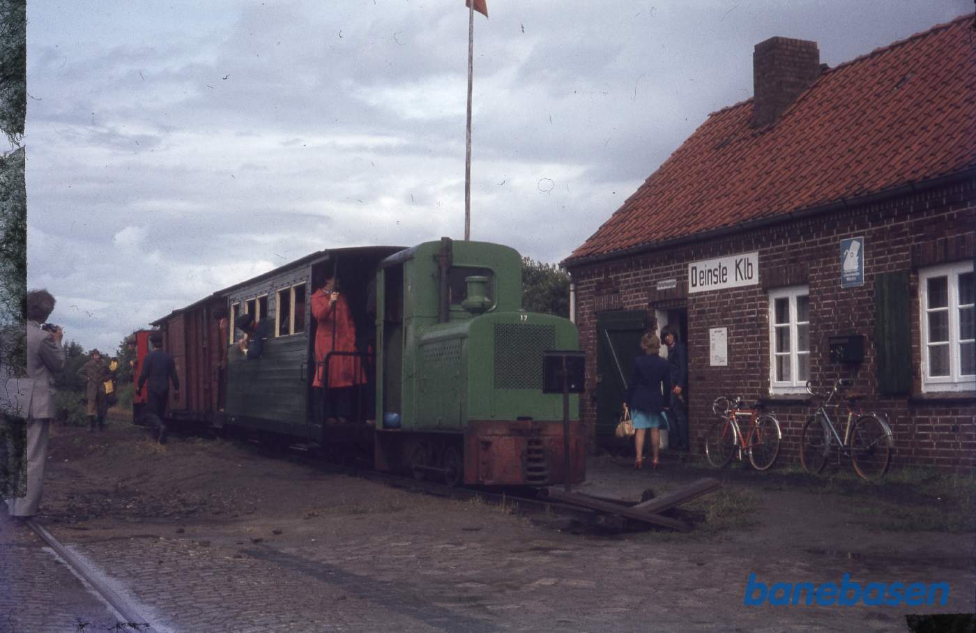 Stationsbygningen med museet