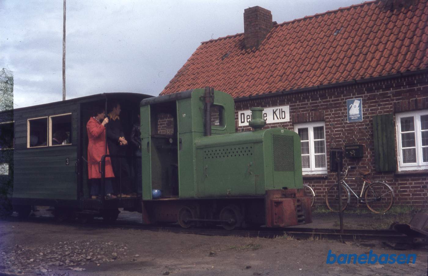 Grønt diesellokomotiv