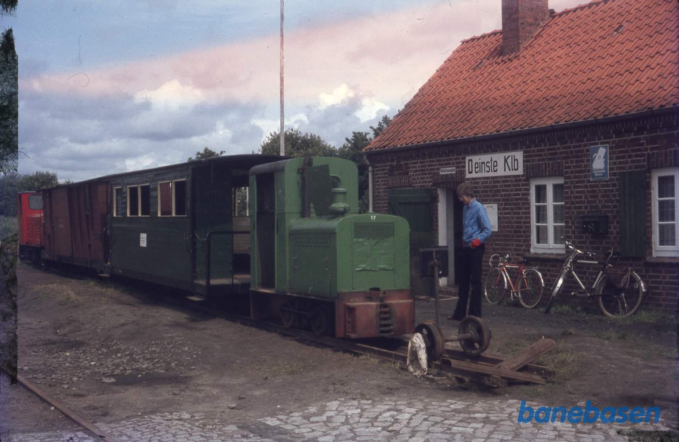 Grønt diesellokomotiv