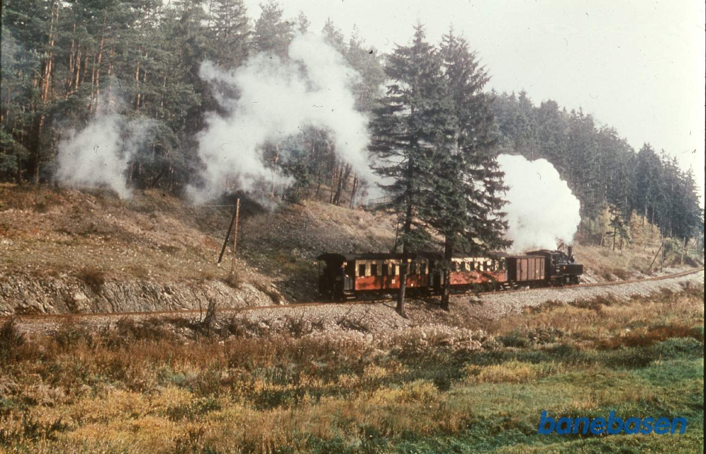 Tog på vej fra Alexisbad til Harzgerode