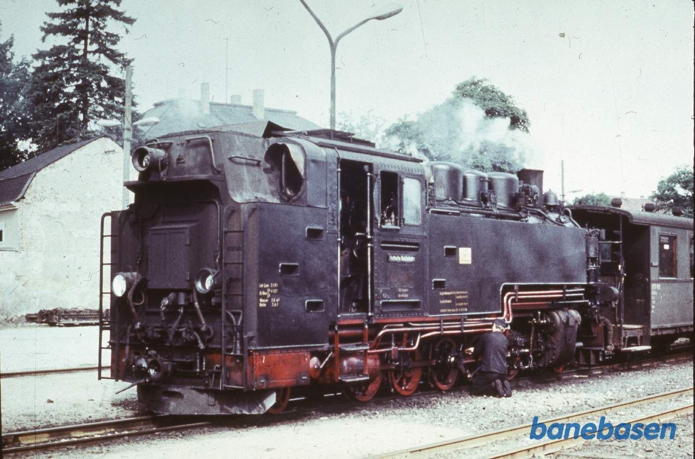 Eftersyn af lokomotivet inden afgang