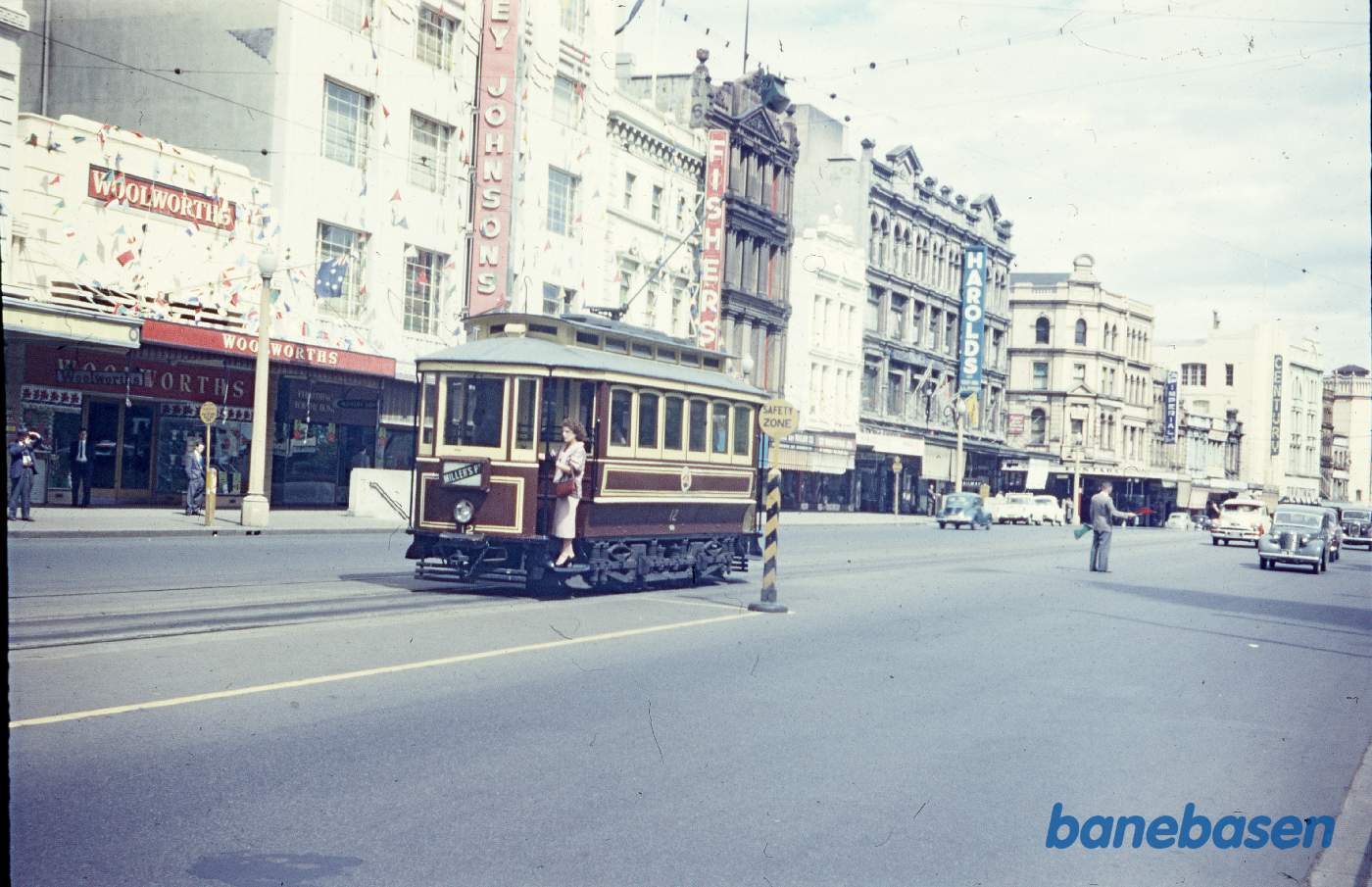 Sporvogn i gadebilledet