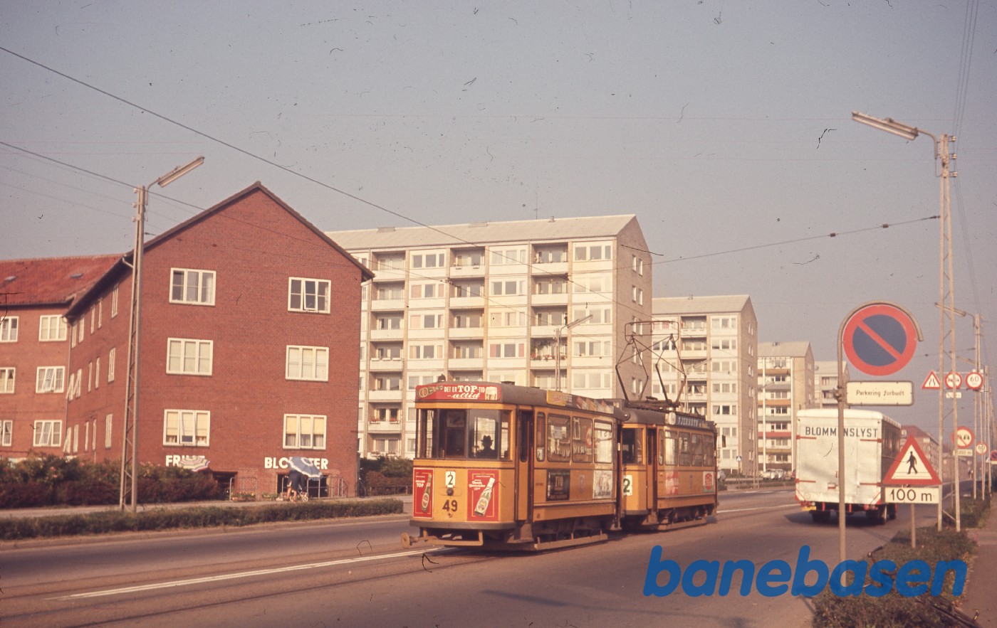 Sporvogn i gadebilledet Sporvogn i gadebilledet