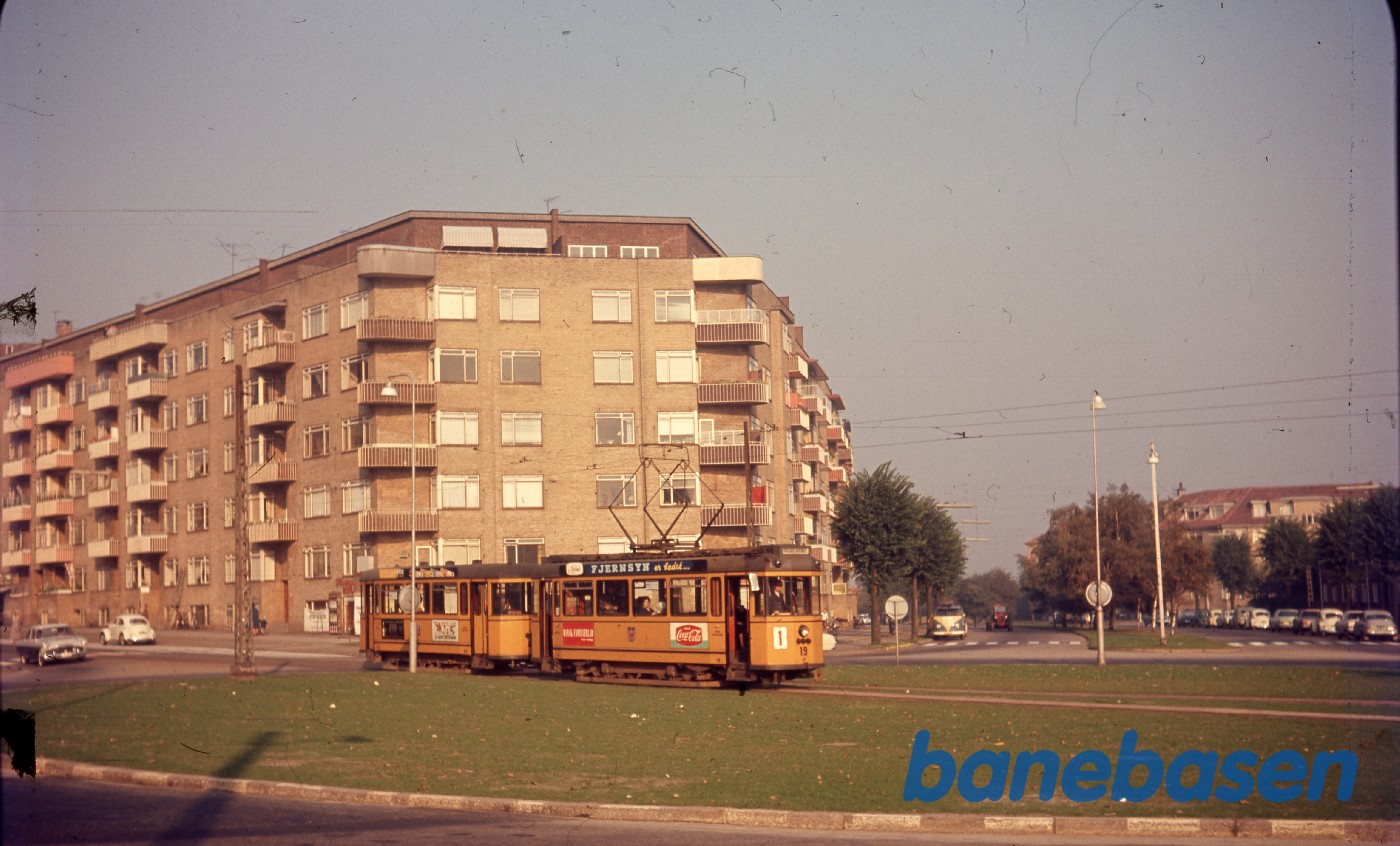 Sporvogn i gadebilledet Sporvogn i gadebilledet