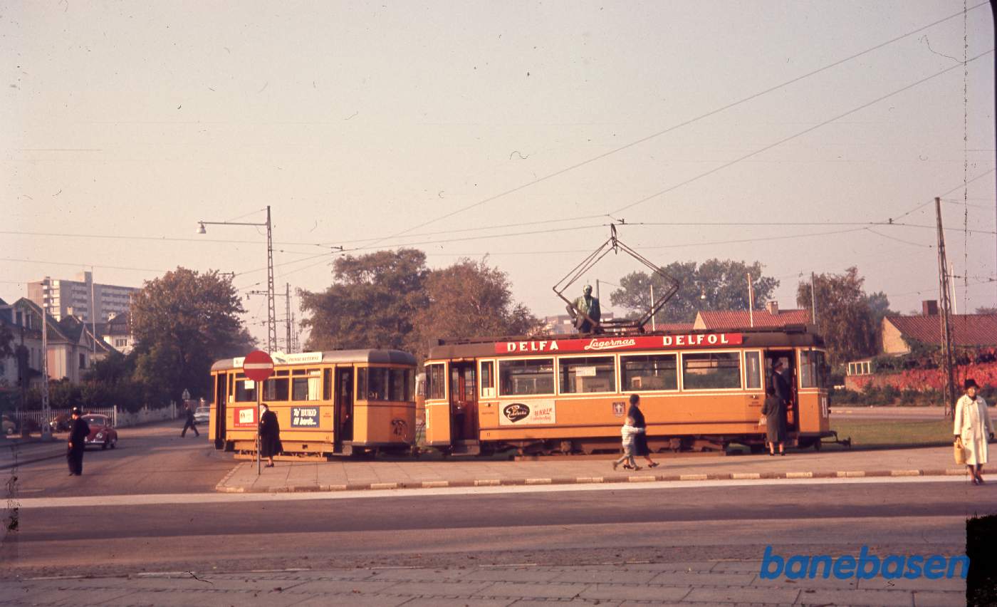 Sporvogn i gadebilledet Sporvogn i gadebilledet