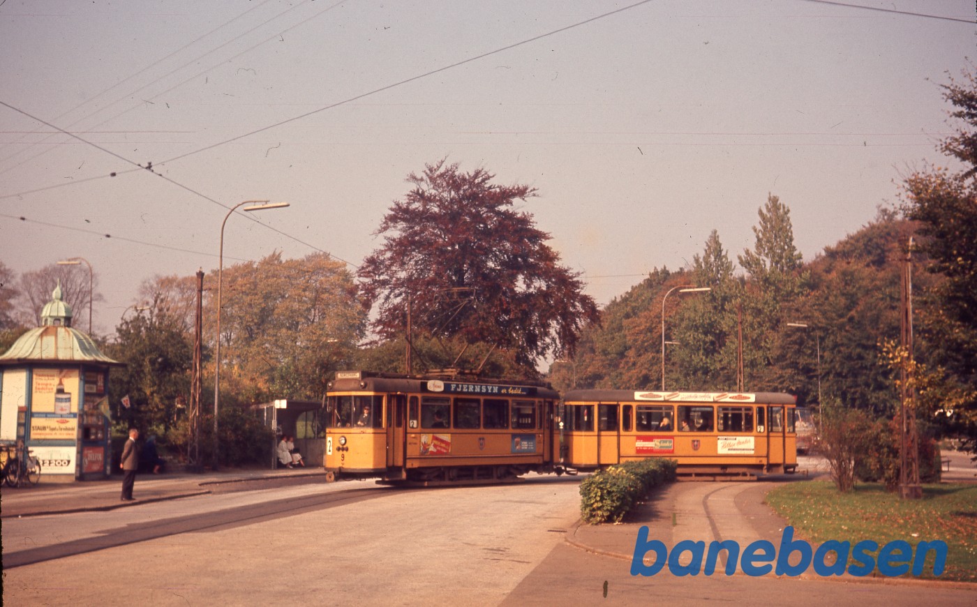 Sporvogn i gadebilledet Sporvogn i gadebilledet