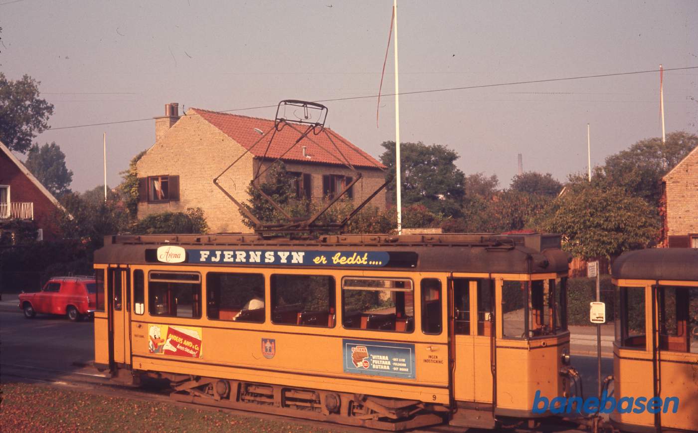 Sporvogn i gadebilledet Sporvogn i gadebilledet