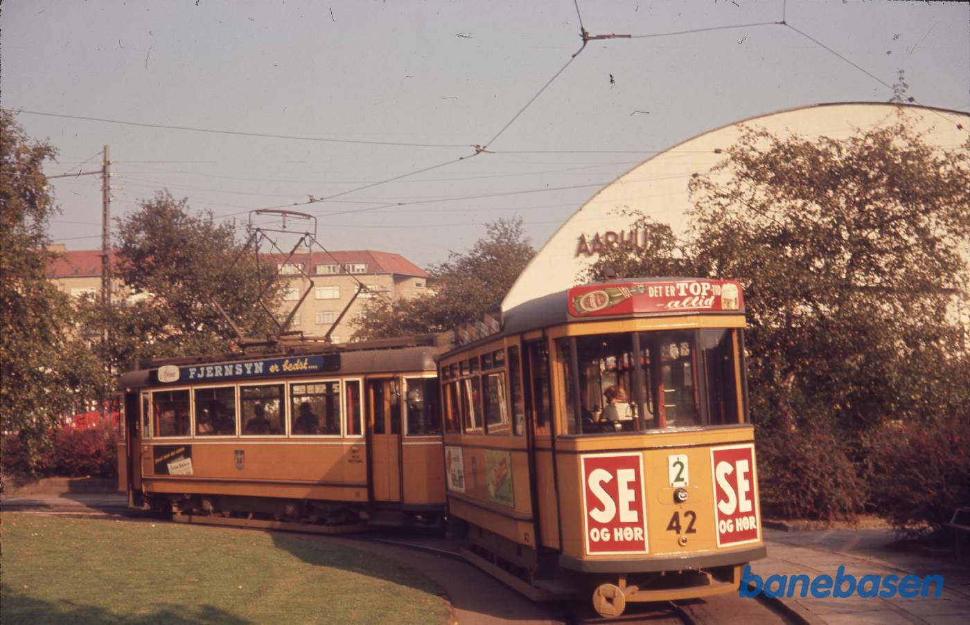 Sporvogn i gadebilledet Sporvogn i gadebilledet