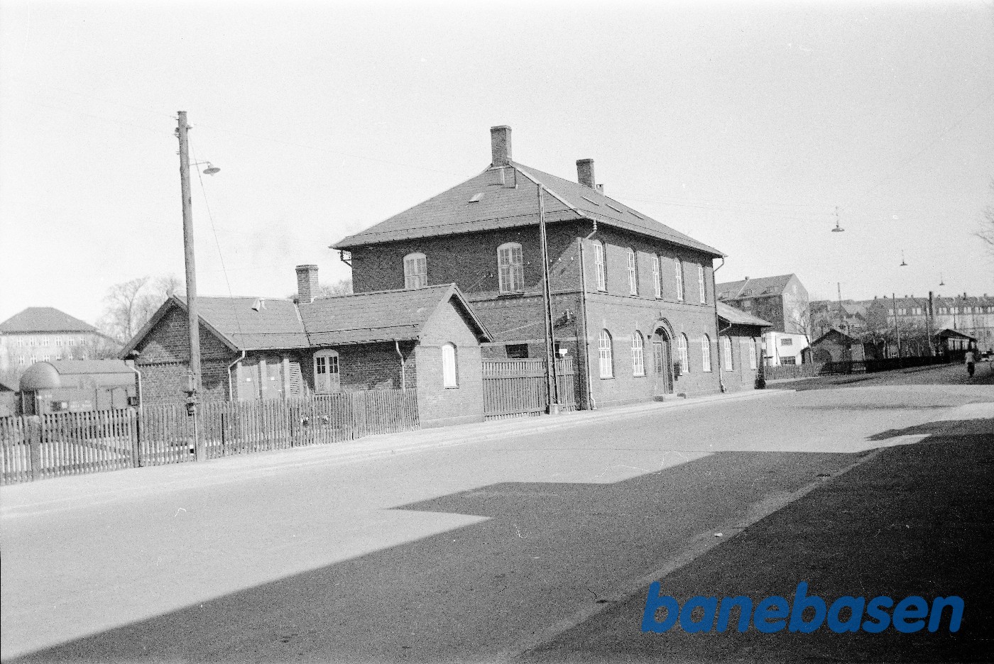 Vejfacade sommer 1956 Vejfacade sommer 1956