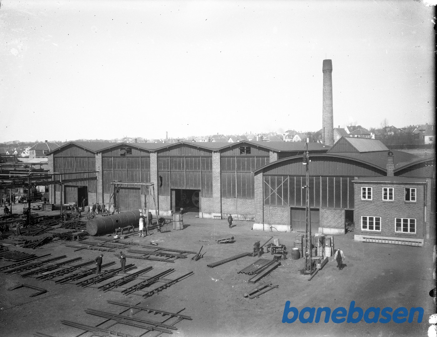 Værkstedgrunden. Bygning af sporskifter Værkstedgrunden. Bygning af sporskifter