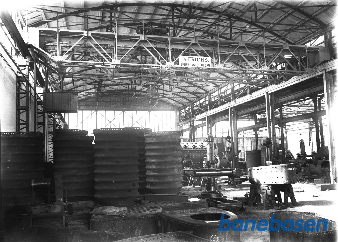 12 tons kran i kedelværkstedet 12 tons kran i kedelværkstedet