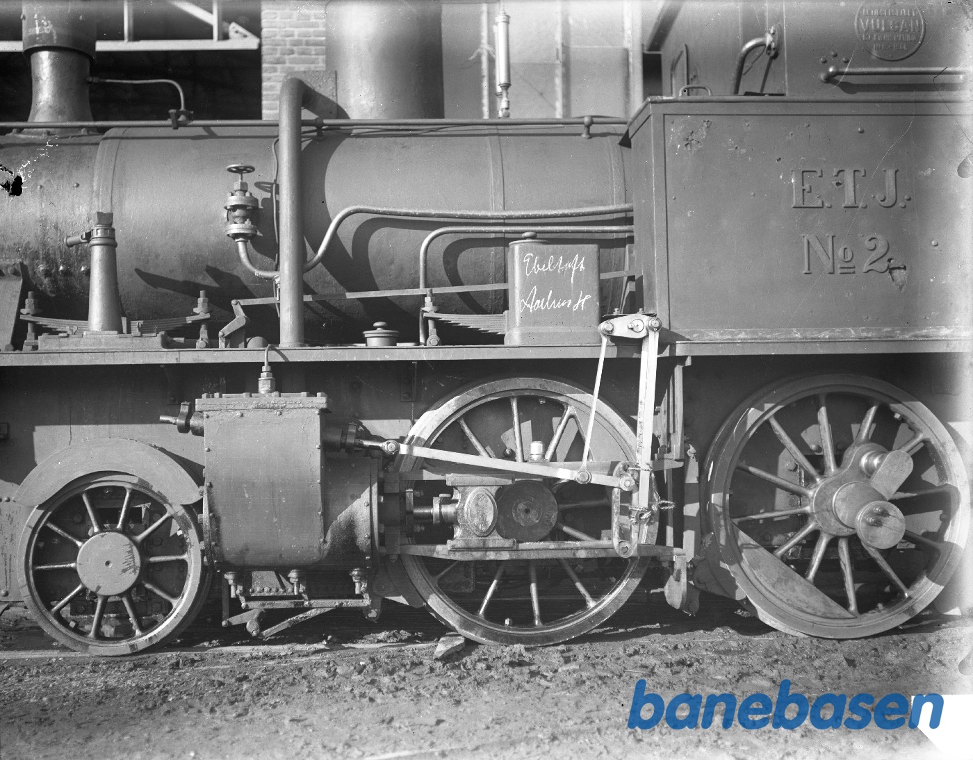 ETJ Nr. 2 til reparation hos Frichs ETJ Nr. 2 til reparation hos Frichs