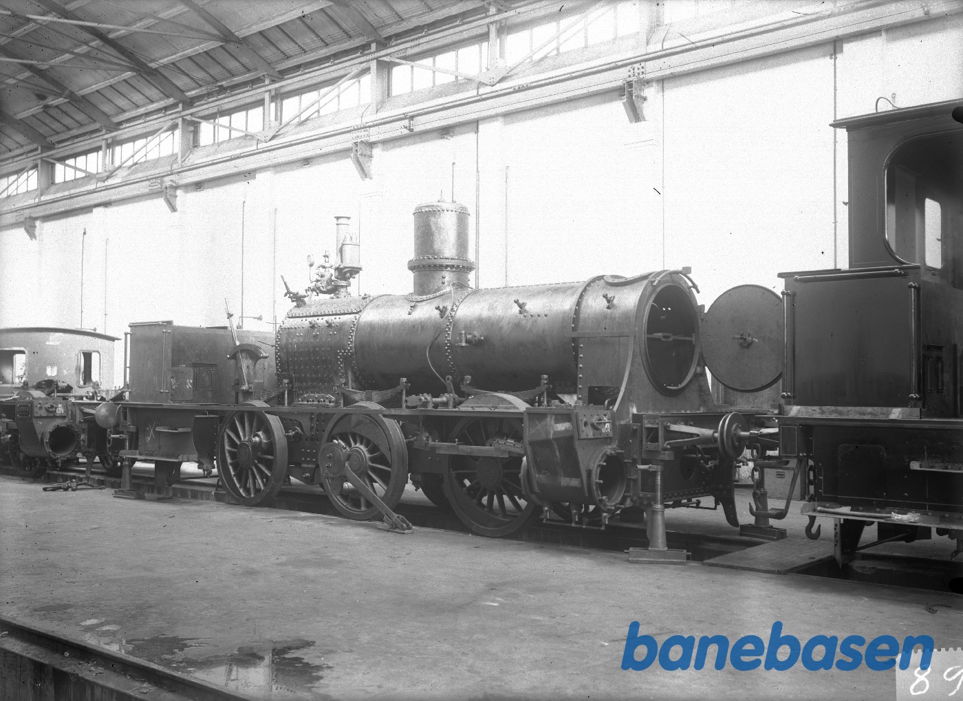 F maskine under bygning F maskine under bygning