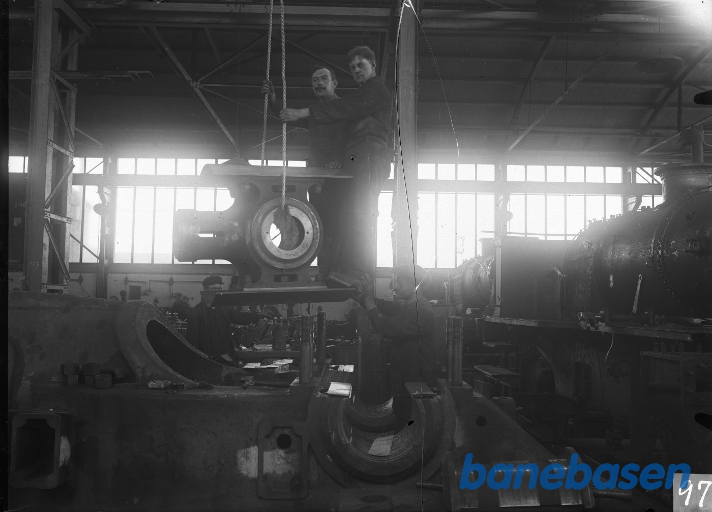 Krydshoved til dampmaskine Krydshoved til dampmaskine