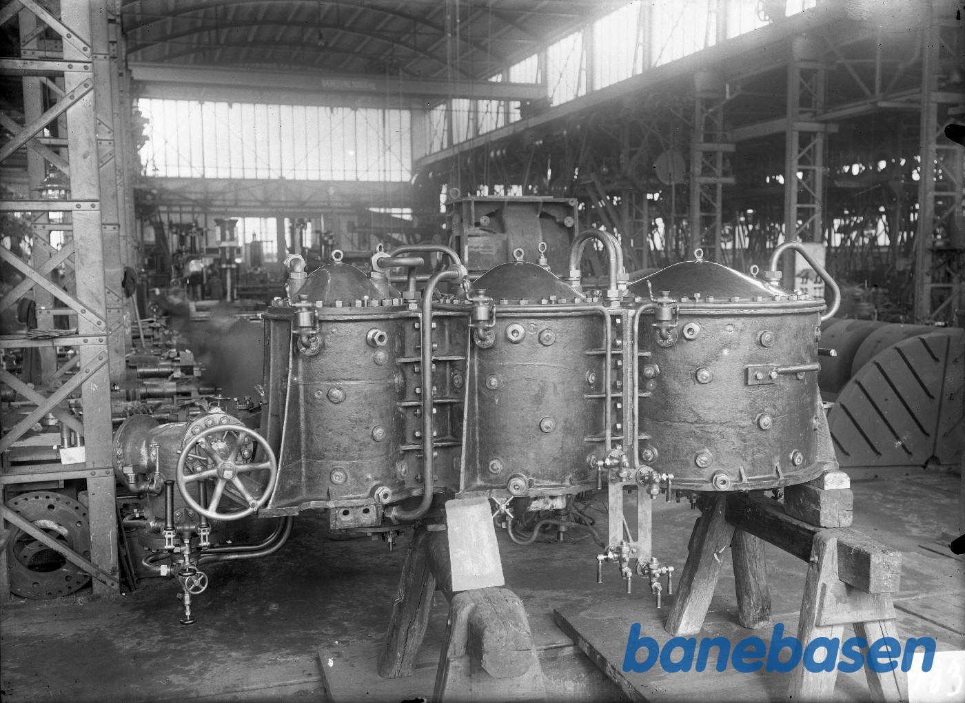 Cylinder for Torpedobådes maskiner Cylinder for Torpedobådes maskiner