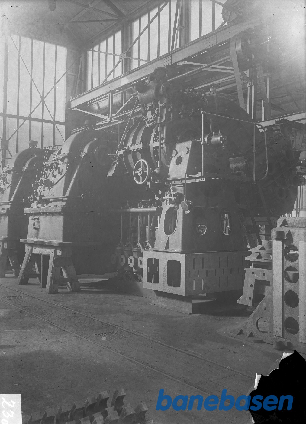 Skibsdampturbine til 1200 A Skibsdampturbine til 1200 A