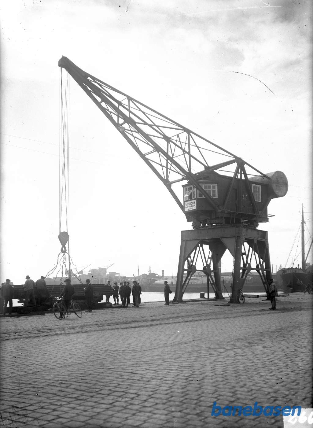 Portalkran 25 T Belastningsprøve Portalkran 25 T Belastningsprøve