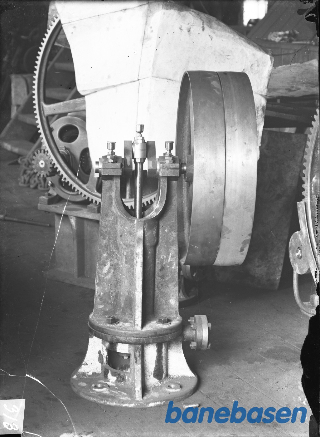 Fabriksbillede af dampmaskine til bryggeriet Ceres hos Frichs Fabriksbillede af dampmaskine til bryggeriet Ceres hos Frichs