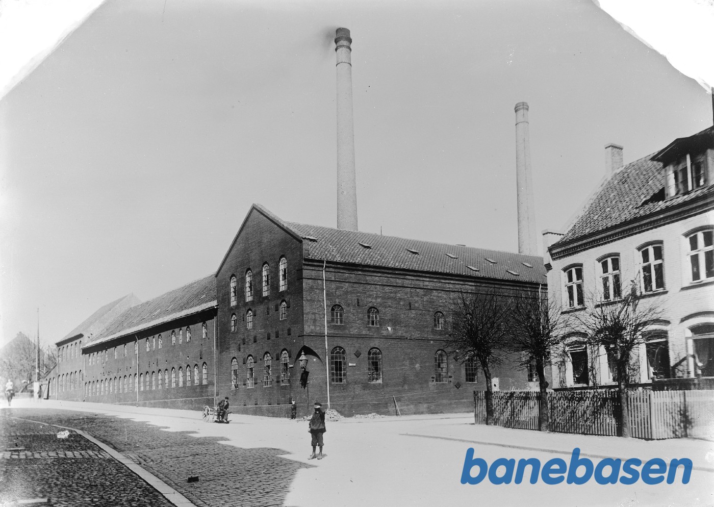 Frichs fabrik set fra Søndergande Frichs fabrik set fra Søndergande