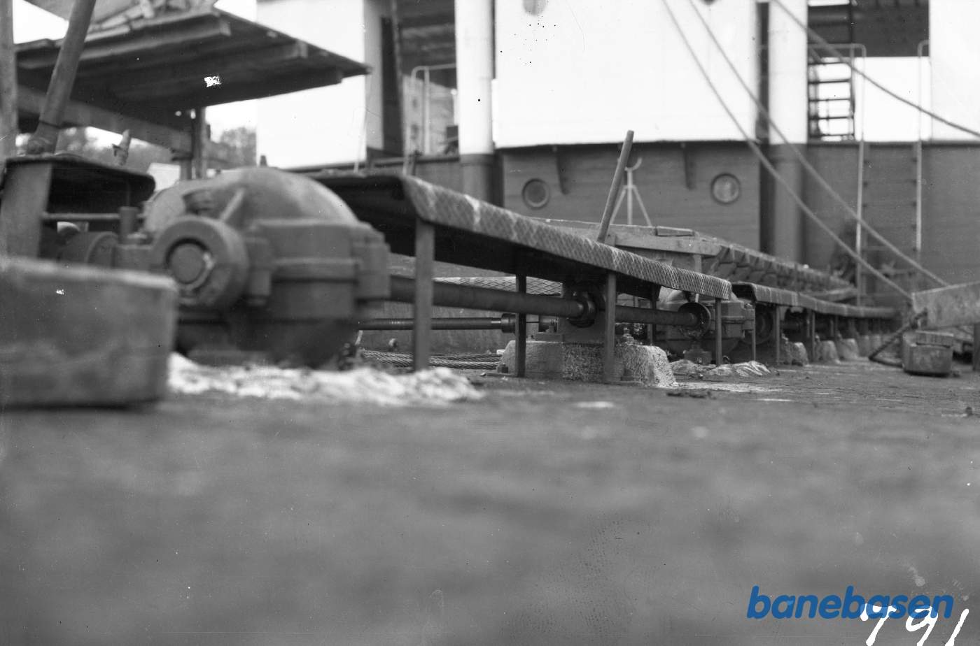 Motorlossespil på M/S Poseidon