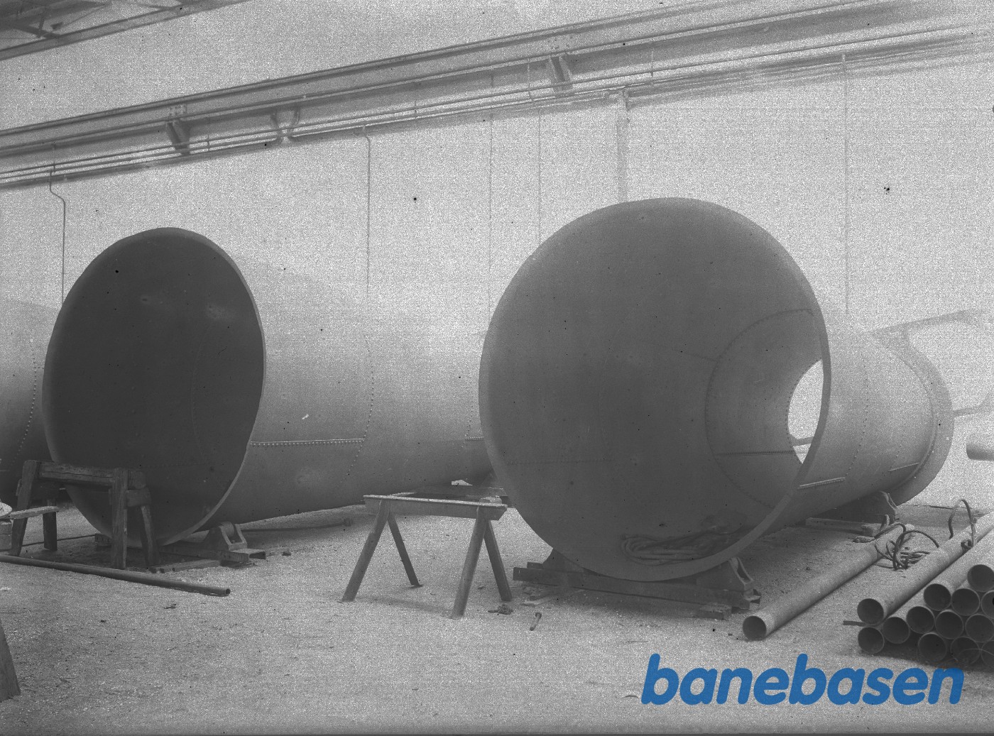 Sugerør v. turbiner til Vestbirk Vandkraftværk Sugerør v. turbiner til Vestbirk Vandkraftværk