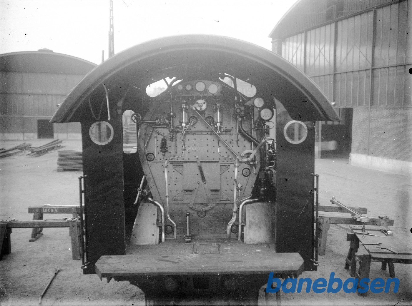 Kig ind i førerhus på R mask Kig ind i førerhus på R mask