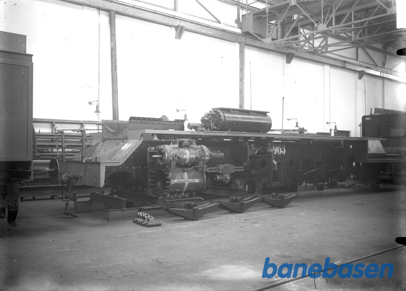 Ramme til DSB R 963 Ramme til DSB R 963